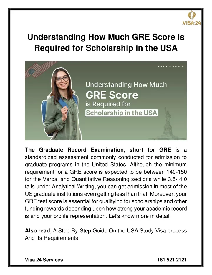 understanding how much gre score is required