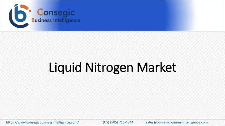 liquid nitrogen market