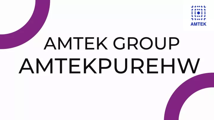 amtek group amtekpurehw