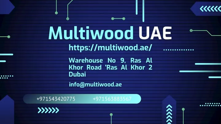 multiwood uae