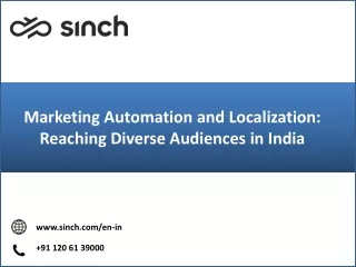 Marketing Automation and Localization Reaching Diverse Audiences in India