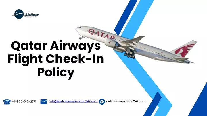 qatar airways flight check in policy