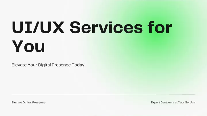 ui ux services for you