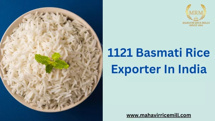 1121 basmati rice exporter in india