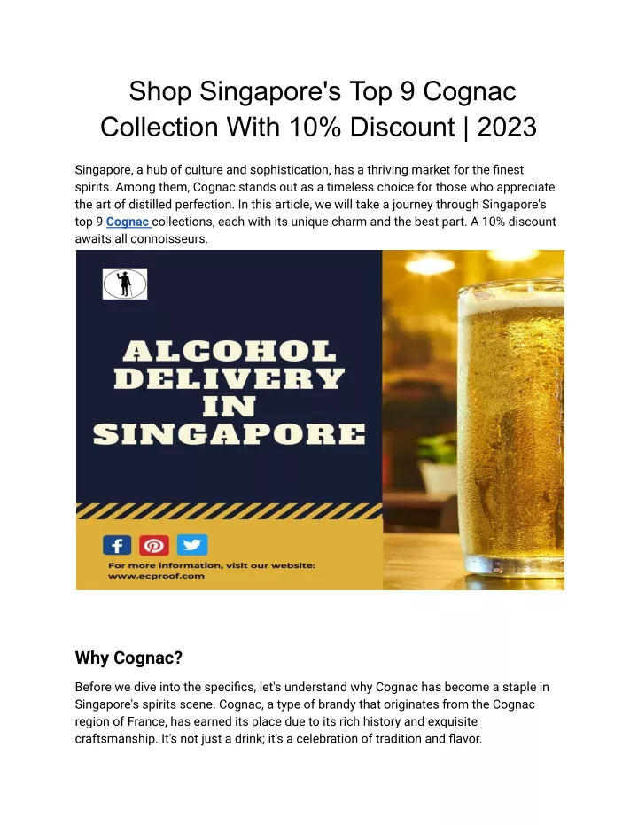 shop singapore s top 9 cognac collection with