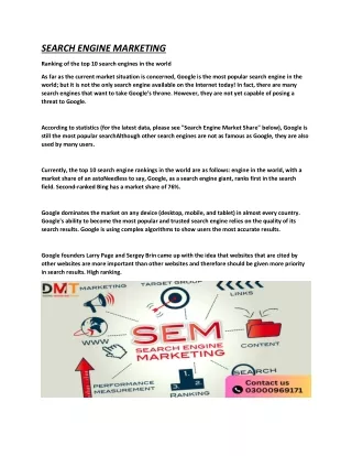search engine marketing