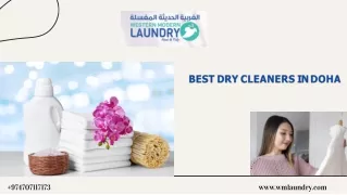 best dry cleaners in doha - WMlaundry PDF