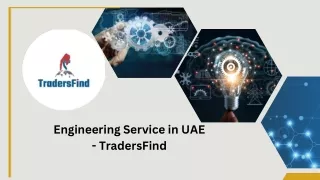 Engineering Service at best price in UAE on TradersFind