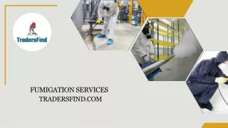 Find the Best Fumigation Services in UAE - TradersFind