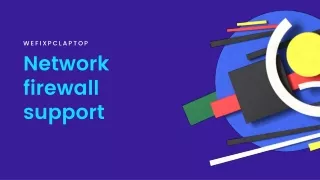 network firewall support