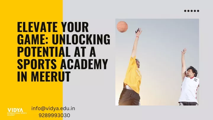 elevate your game unlocking potential at a sports