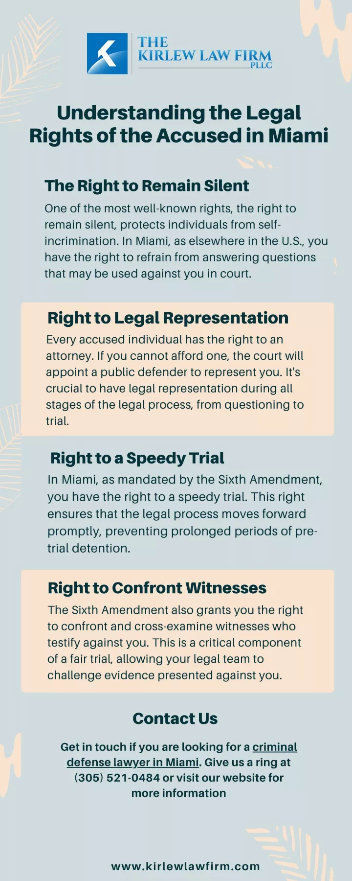 understanding the legal rights of the accused
