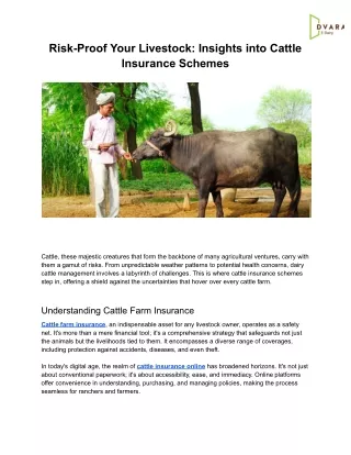 Risk-Proof Your Livestock_ Insights into Cattle Insurance Schemes