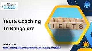 IELTS Coaching In Bangalore