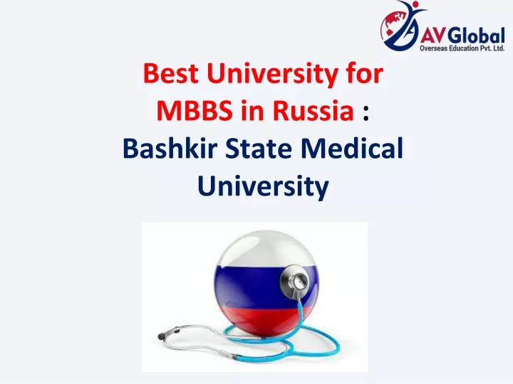 best university for mbbs in russia bashkir state