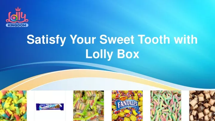 satisfy your sweet tooth with lolly box