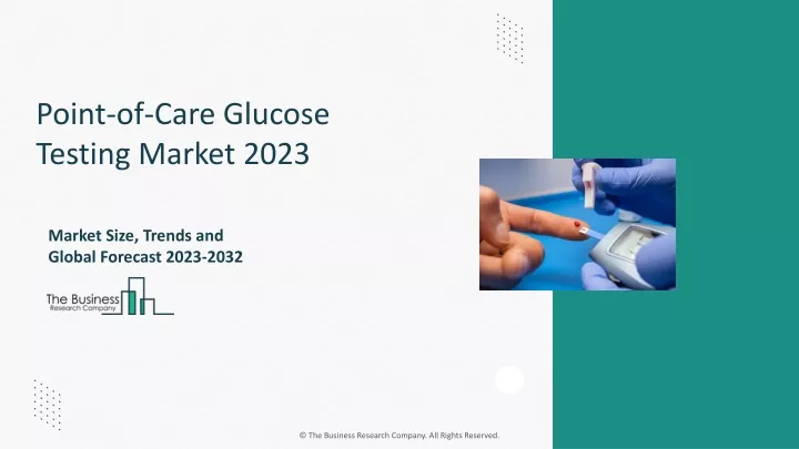 point of care glucose testing market 2023
