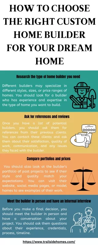 How to choose the right custom home builder for your dream home