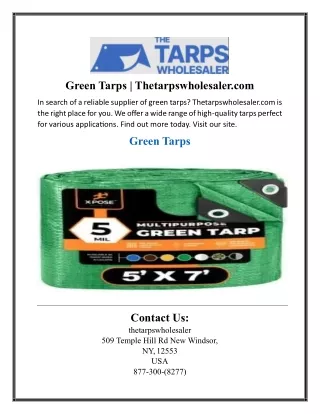 green tarps thetarpswholesaler com