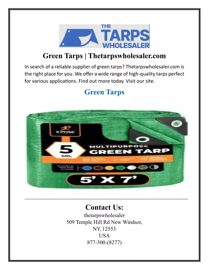 green tarps thetarpswholesaler com