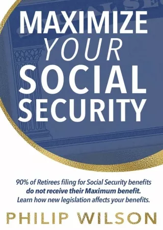 PDF_ Maximize Your Social Security