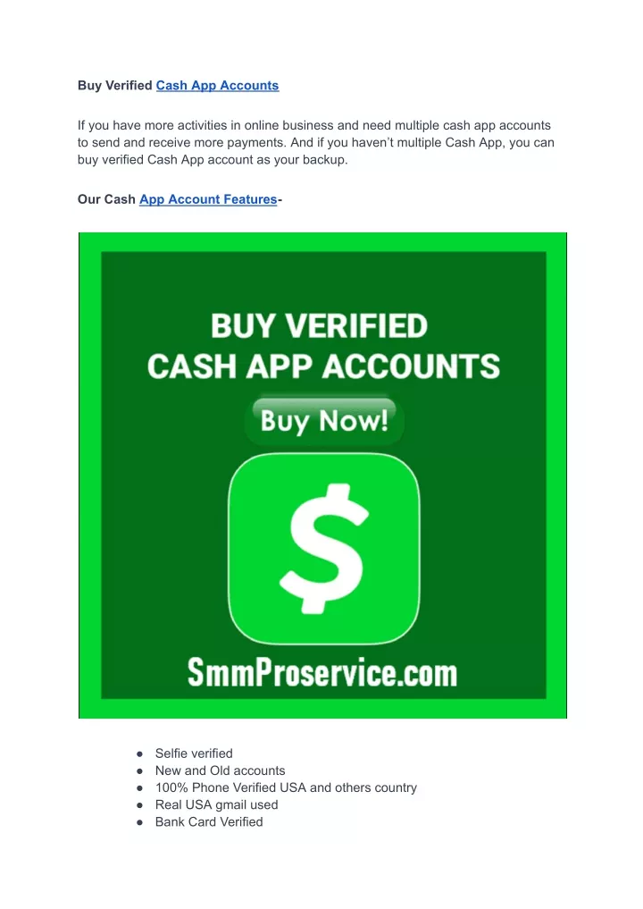 buy verified cash app accounts