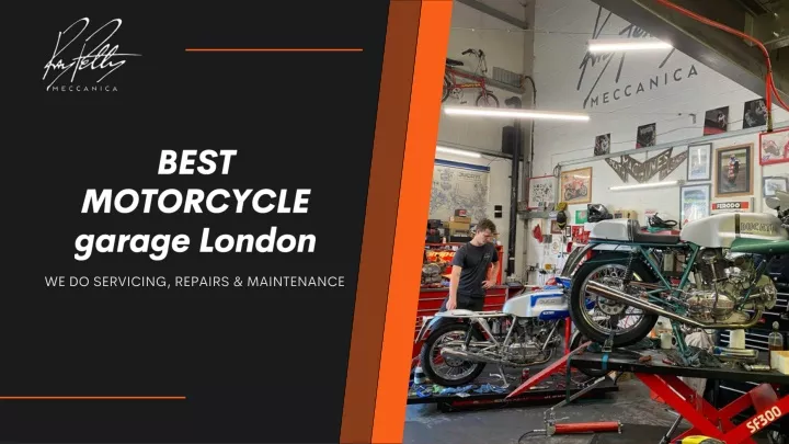 best motorcycle garage london