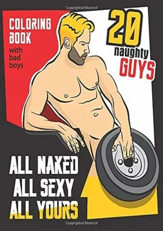READ [PDF] All naked All sexy All yours: Coloring Book with Sexy Men, just relax and color your dream ..., Policeman, Co