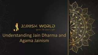 understanding jain dharma and agama jainism