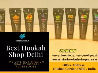Best Hookah Shop Delhi