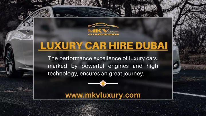 luxury car hire dubai
