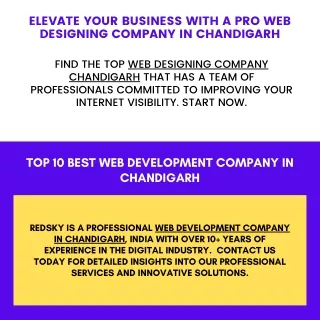 Top 5 best web development and designing company in chandigarh