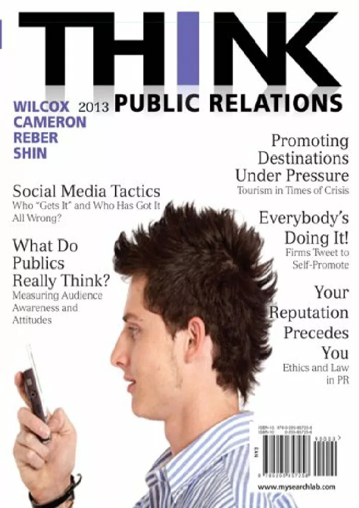 read ebook pdf think public relations download