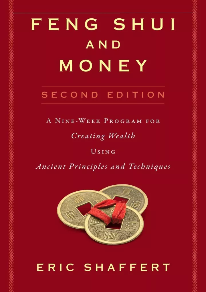 pdf read feng shui and money a nine week program