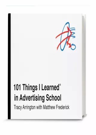 [PDF] ✔Download⭐  101 Things I Learned® in Advertising School