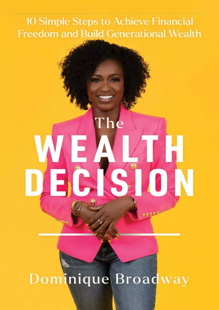 download book pdf the wealth decision 10 simple