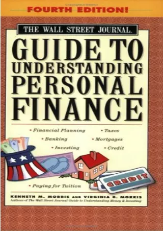 [PDF ❤READ⚡ ONLINE] The Wall Street Journal Guide to Understanding Personal Fina