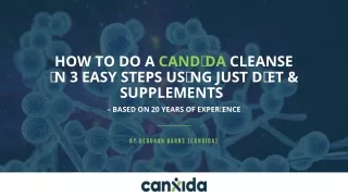 20 Years of Candida Expertise A Three-Phase Cleansing Protocol