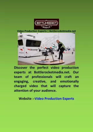 Video Production Experts  Bottlerocketmedia net