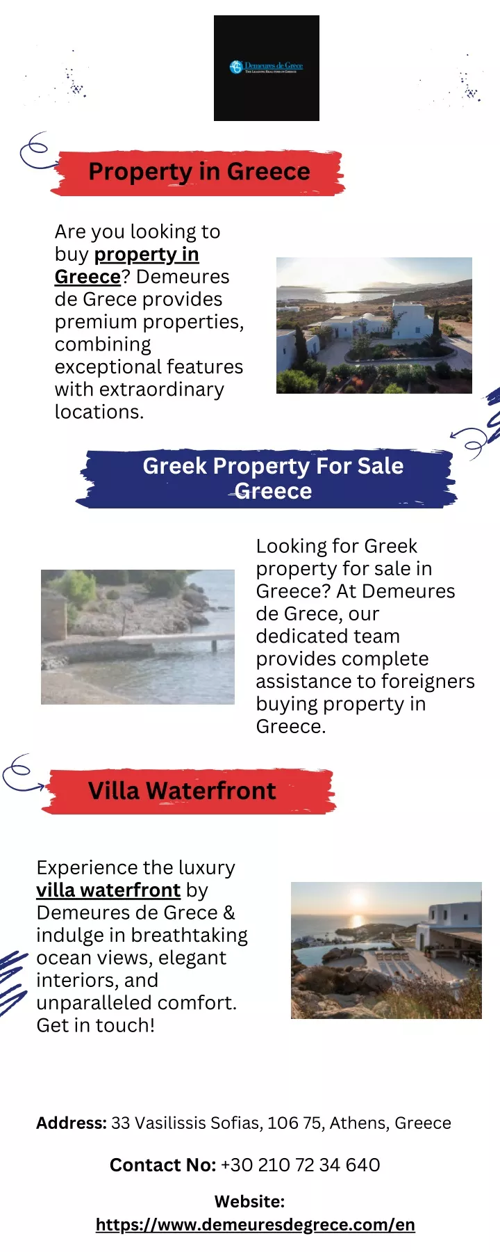 property in greece