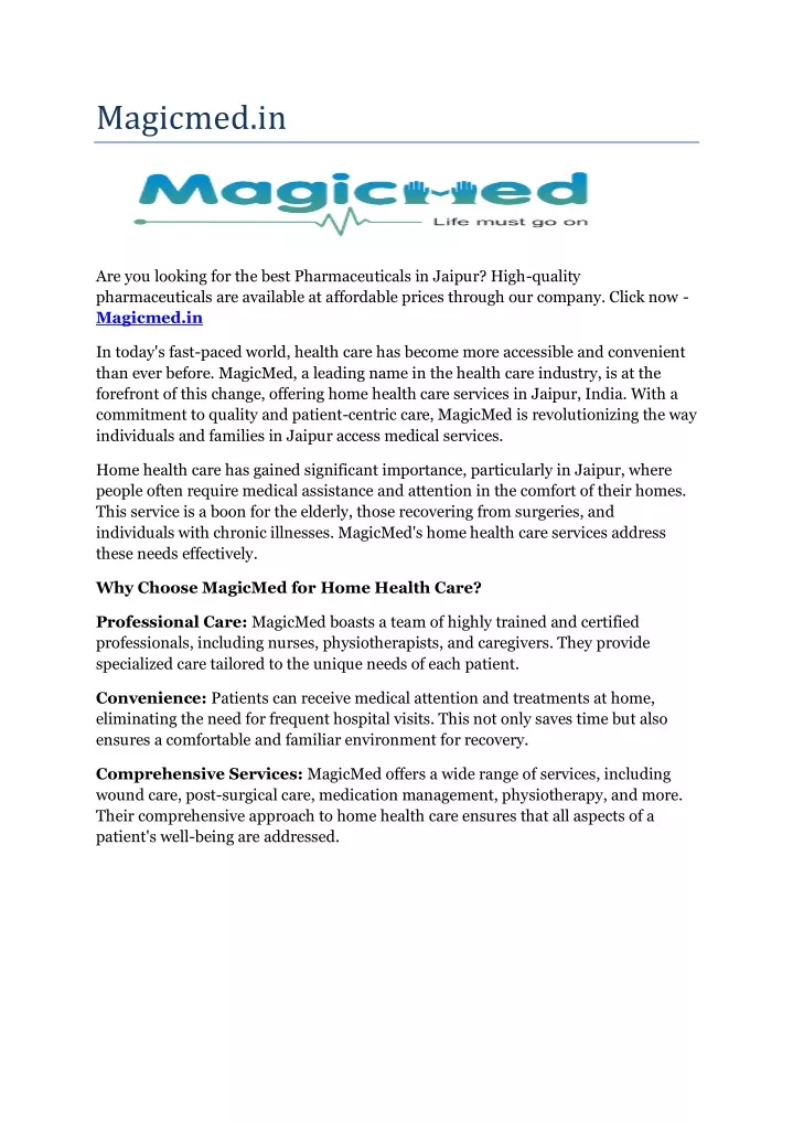 magicmed in