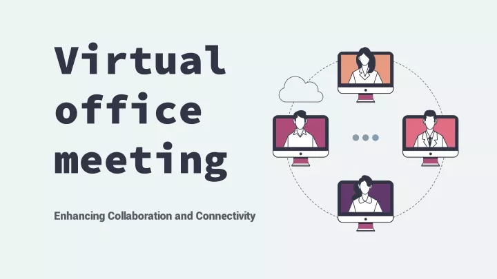 virtual office meeting