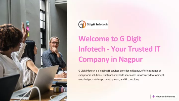 welcome to g digit infotech your trusted