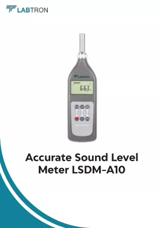 PPT - Accurate Sound Level Meter PowerPoint Presentation, Free Download ...