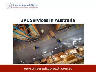 Powerful 3PL Logistics Solutions in Australia