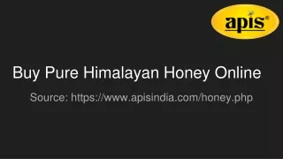 Buy Pure Himalayan Honey Online