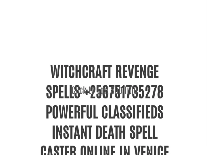 witchcraft revenge spells 256751735278 powerful