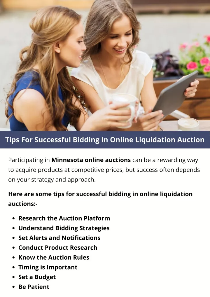 PPT - Tips For Successful Bidding In Online Liquidation Auction ...