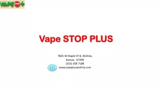 vape stop plus