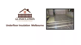 Best Underfloor Insulation Installers in Melbourne